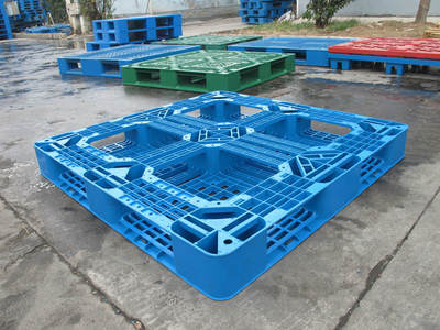 【廠家直銷|出口塑料托盤|集裝箱塑料托盤|田字網(wǎng)格1080*1080*125】價格,廠家,圖片,塑膠托盤,山東力揚塑業(yè)-